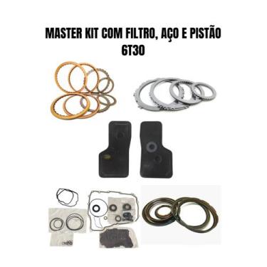 Imagem de Master kit com filtro, aço e pistão do câmbio automático 6t30 - TRANSN