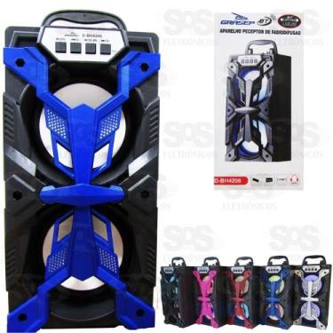 Imagem de Caixa de som grasep 10w b-bh4206 bluetooth/usb/fm