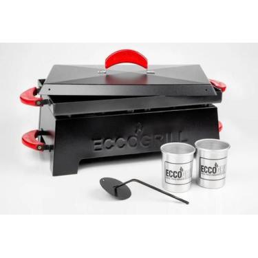 Imagem de Churrasqueira a Álcool Eccogrill 3 em 1 Forno e Fogão - Eco Grill