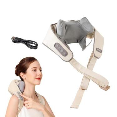 Imagem de Colete Massageador Recarregável para Lombar e Pescoço - Monac