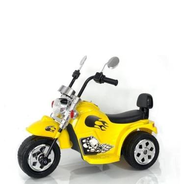 Imagem de Mini Moto Elétrica Infantil 6v Amarela Zippy Toys