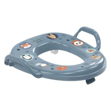 Imagem de Assento Sanitário Infantil C/ Alça Oval Segurança Vaso Sanitário Crian