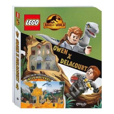 Imagem de Livro - LEGO Jurassic World Owen X Delacourt