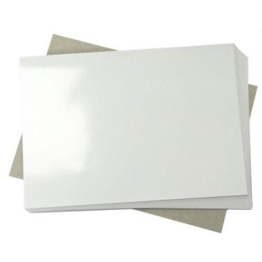 Imagem de Papel Fotográfico 115g A4 Glossy Branco Brilhante Resistente à Água / 