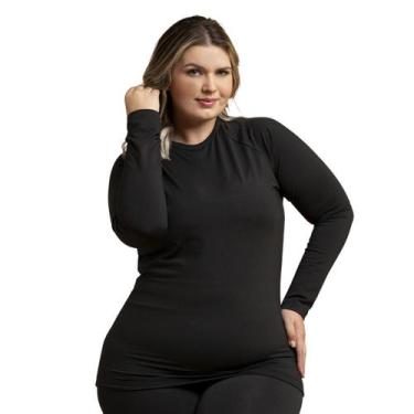 Imagem de Blusa de Frio Segunda Pele Térmica Adulto Infantil Unissex Inverno - H