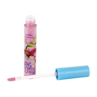 Imagem de Gloss Labial Infantil Coleção Sereia Bella Nº5 Safira Teen - SAFIRA CO