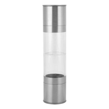 Imagem de Moedor Inox Para Sal Grosso, Pimenta, Temperos 2 em 1 - UnyHome