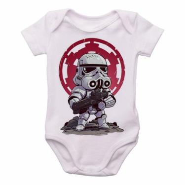Imagem de body nenê criança roupa bebê Stormtrooper Star Wars  - Empório Dutra, 