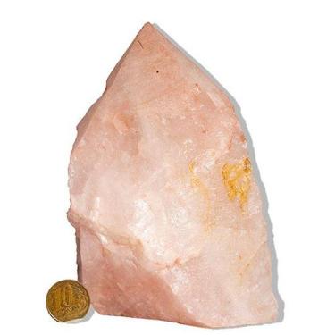Imagem de 01 Cristal Rosa Pé e Bico Serrado 1 a 2Kg 10 a 20cm Tipo B - Cristaisd