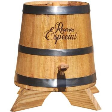 Imagem de Dorna/barril Vertical Madeira Umburana 3l  - BARRIL BRASIL