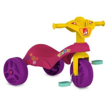 Imagem de Triciclo Bandeirante Tico-Tico Assento Anatômico, Rosa