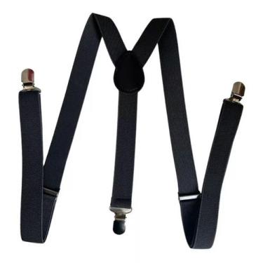 Imagem de Suspensórios Masculino E Feminino Largo 2,5cm - Várias Cores Ref:244 -
