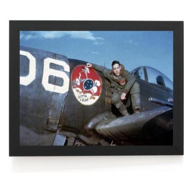 Imagem de Exlusivo Quadro Segunda Guerra Mundial Esquadrão Senta Pua - Fanarte