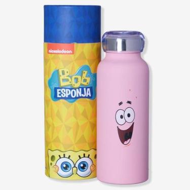 Imagem de Garrafa Térmica Bubble 500ml Patrick Estrela - Bob Esponja - Zona Cria
