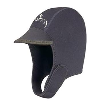 Imagem de Touca de neoprene para homens, mulheres, mergulho, snorkeling, caiaque, natação, vela, canoagem, surf, esportes aquáticos