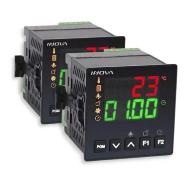 Imagem de Kit 2 Controladores Temperatura Yb1-11 Substitui 20011 20002 - Inova