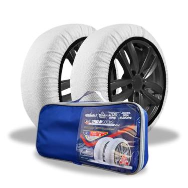 Imagem de KNK Boutique meias de neve automotivas para pneus - série eco para alternativa de aderência eficiente para corrente de neve para pneus - dispositivo de tração de neve para carros de passageiros suvs