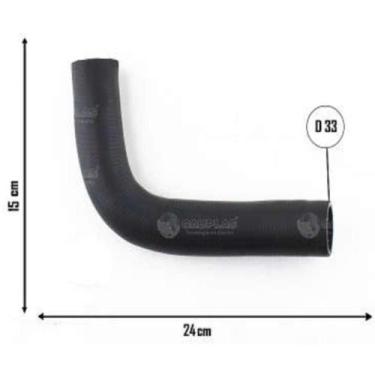 Imagem de Mangueira do radiador Superior Fiat Fiorino 1988 a 1996 - CAUPLAS