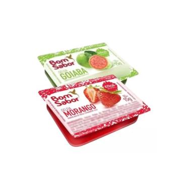Imagem de Geleia Morango E Goiaba 15g Blister Sachê 144un