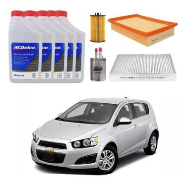 Imagem de Kit Revisao Troca Oleo Filtro Sonic 1.6 2012 A 2014 - Wega