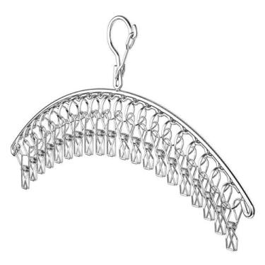 Imagem de VARAL INOX COM 20 Prendedores(1 Peça)