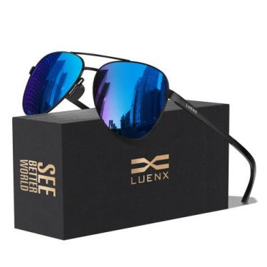 Imagem de Óculos de Sol Polarizados LUENX Aviator - Proteção UV400