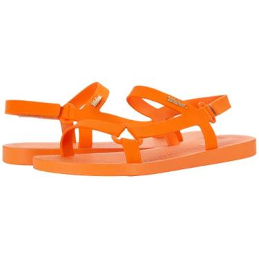 Imagem de Melissa Sapatos Sand lias Sun, Centro da Cidade, Laranja, 10