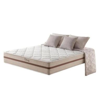 Imagem de Colchão Casal Queen Size Molas Ensacadas Classic 158X198X26cm Anjos - 