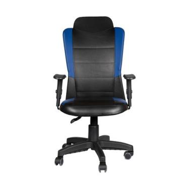 Imagem de Cadeira Gamer Barata Escritorio Home Office Popmov Blue