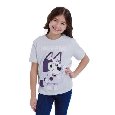Imagem de Camiseta Bluey Muffin Toddler Boys 5T com estampa de manga curta
