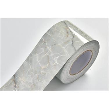 Imagem de Borda De Papel De Parede, Adesivo De Moldura De Borda De Mármore Linha De Cintura Papel De Parede Autoadesivo Prático Sala De Estar Banheiro Espelho Móveis à Prova D'á, 12, 5m x 10cm
