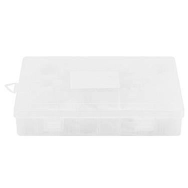 Imagem de Clipes e Braçadeiras de Fixação P de Plástico de Nylon Akozon, Caixa Variada de 200 Unidades, Ideal para Kit de Conduíte de Cabo, Material de - Preto (#01)