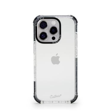 Imagem de Customic Capinha Case Capa para Celular iPhone 16 Pro (6.3”), Impactor Space Anti Impacto Proteção Militar 4 metros contra quedas, Antiamarelamento, Transparente e Preta
