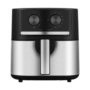 Imagem de Fritadeira Air Fryer 5,5L Cyclone Preto e Inox Midea, 110V