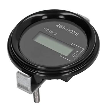 Imagem de Timer Remoto Eletrônico da Escavadeira, Medidor de Hora de LCD para Equipamentos Pesados ​​de Lagarta, Suporta o Tempo de Indução da Gasolina e o Tempo Atual, Com Chip Embutido,