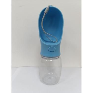 Imagem de Garrafa De Agua Pet Com  Bebedouro Portatil Passeio Cachorro Gato Anim