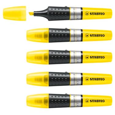 Imagem de Iluminador - STABILO LUMINATOR - Pacote com 5 - Amarelo
