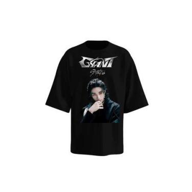 Imagem de Stray Kids Giant Camisa Unissex Estampada  Oversized - loja dinka, p, 