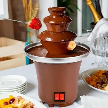 Imagem de Torre de Chocolate Cascata Gourmet Ideal para Bancada e Fondue 110v - 