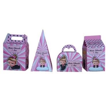 Imagem de Kit 32 Caixinhas Surpresa Poderosa Chefinha Personalizadas Lembrancinhas Aniversário