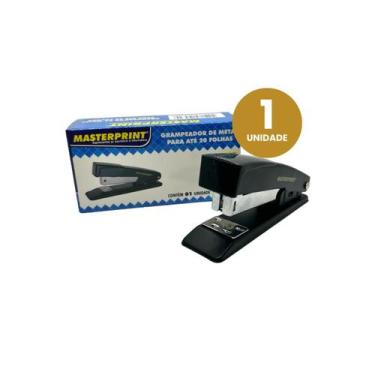 Imagem de Grampeador De Metal 11.5cm 20 Folhas Mp300 Masterprint - LTG Commerce,