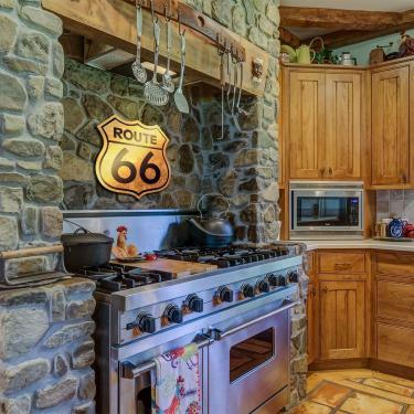 Imagem de Placa Decorativos Mdf 38x36 Route 66 Rota 66 Amarelo