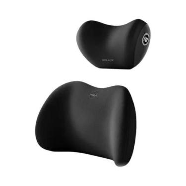 Imagem de Almofada De Pescoço De Espuma Viscoelástica Para Carro, Suporte Lombar