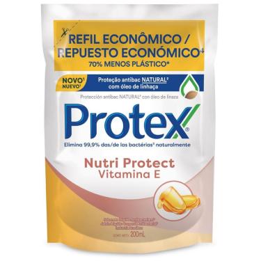 Imagem de Sabonete Líquido Protex Glicerina + Vitamina E Refil 200ml