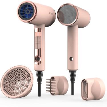 Imagem de Secador de cabelo FUNTIN F01 Ionic Ceramic 1800W para cabelos 4C de espessura