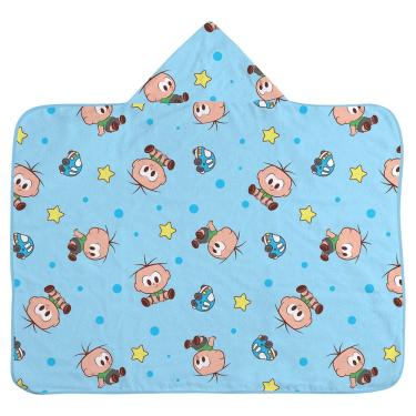 Imagem de Toalha de banho com Capuz Turma da Mônica Baby