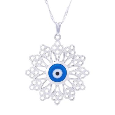 Imagem de Colar Amuleto Crucifixo Jesus Aparecida - Selecione o Modelo