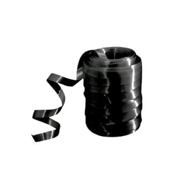 Imagem de Fitilho Decorativo Para Amarração 5mm x 20m - Silver Festas (Preto, Médio)