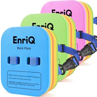 Imagem de Boia traseira com bolhas de natação de segurança com cintos de natação ajustáveis de 3 camadas à prova d'água dispositivo para crianças boias de natação com clipe seguro fivela boias de natação para