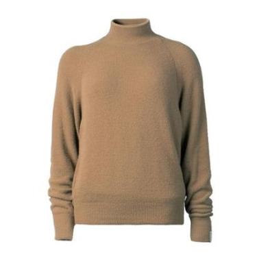 Imagem de Blusa Feminina Biamar Tricot Fio Pluma Marrom Claro-Feminino